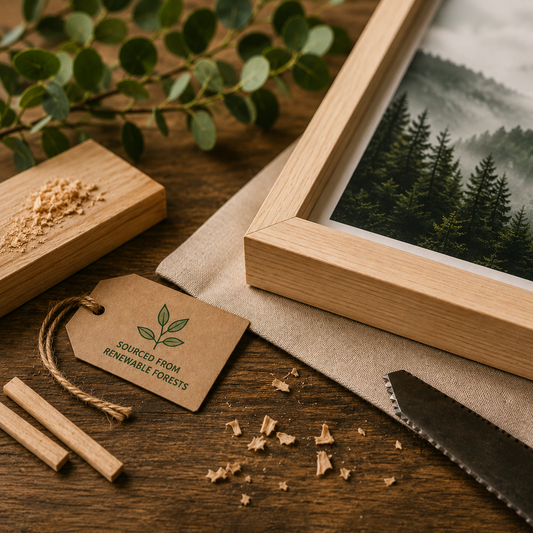 Why We Choose Frames Made from Renewable Wood