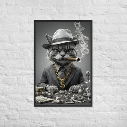 A bold, edgy, and highly sophisticated piece of anthropomorphic animal artwork.