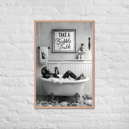 A charming and unforgettable humorous housewarming gift for animal lovers or fans of eccentric decor.